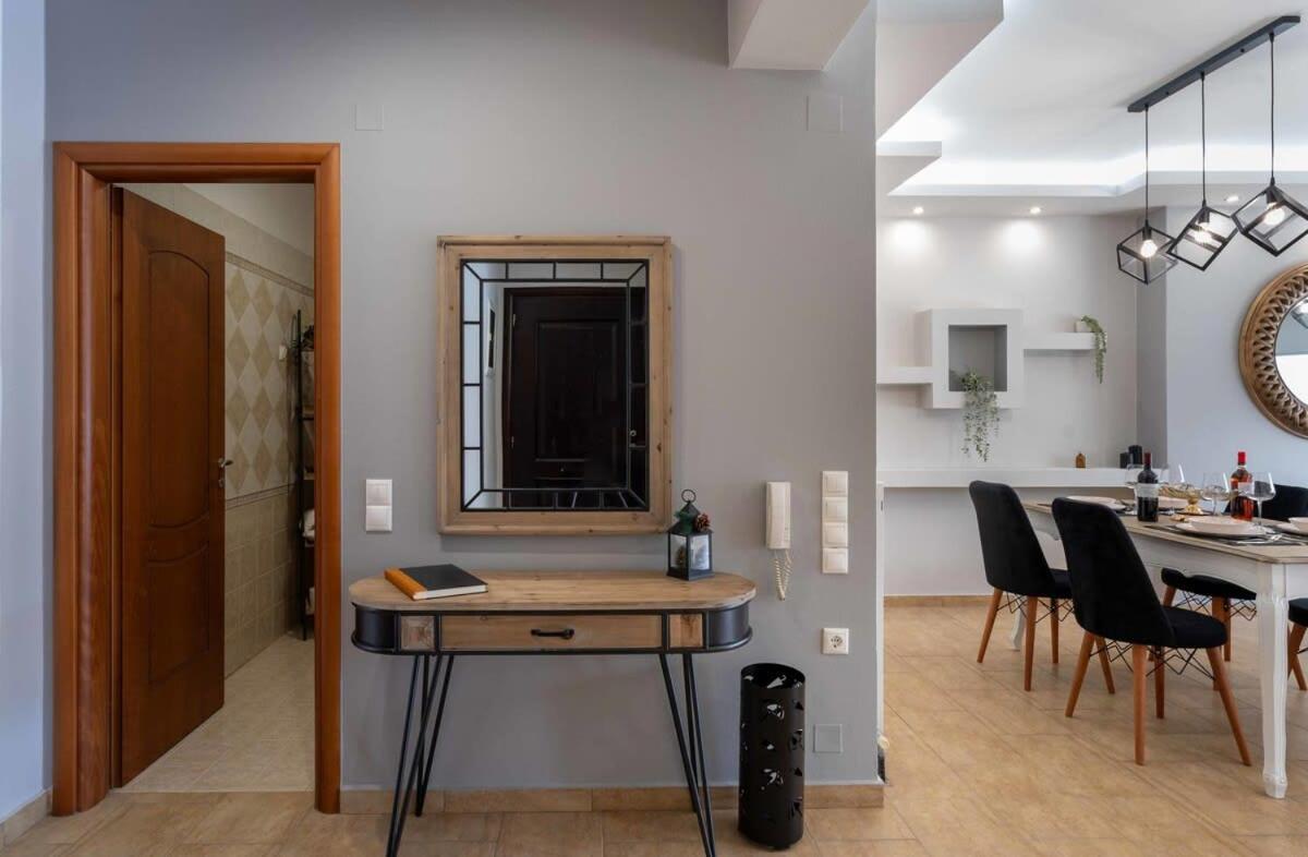 Sitia Panoramic Penthouse - Close To Sandy Beach - Private Parking Exterior photo